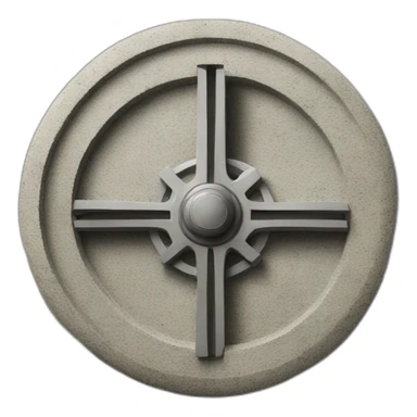 Stone island logo sticker