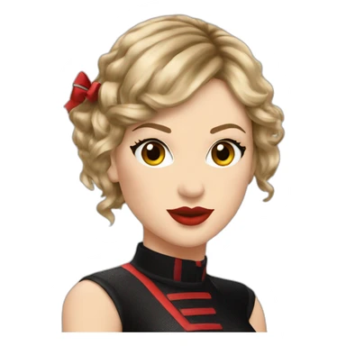 Taylor-Swift-AC-Milan sticker