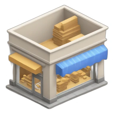 a store where construction materials are sold sticker