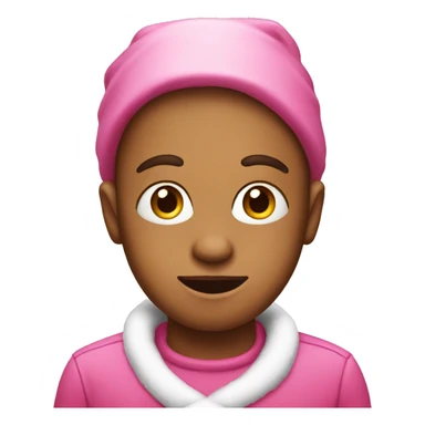 pink christmas presen sticker