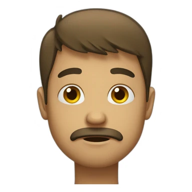 Emojis triste sticker