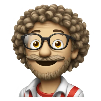 Waldo with glass cigarette sticker