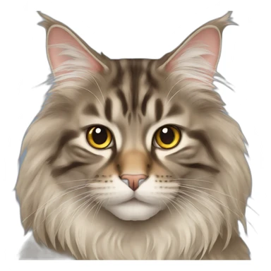 cat maine coon sticker