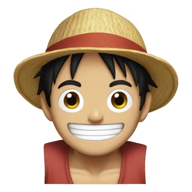 luffy sticker
