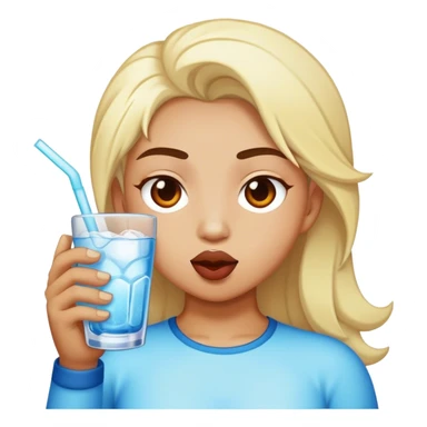 ice spice drinking sticker