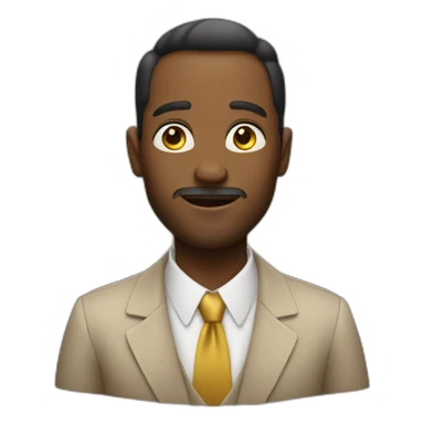 Man saying you are rich sticker