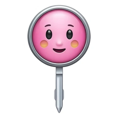 Can you make a pink pin sticker