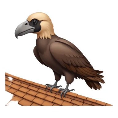 Un cóndor en el techo sticker