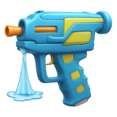 water gun sticker