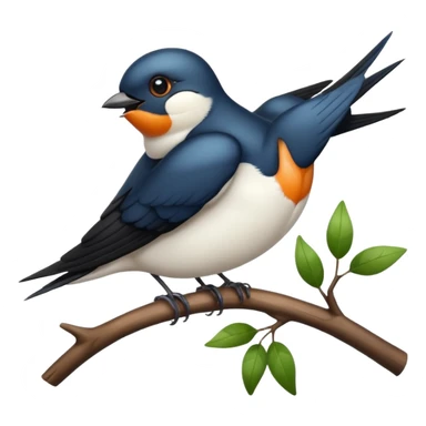 Swallow sticker