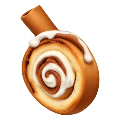 a cinnamon roll sticker