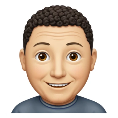 Curly Howard sticker