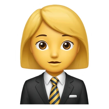 chita with tie sticker