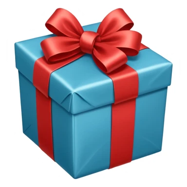 red and white gift sticker