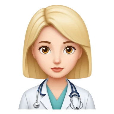 vet doctor woman sticker