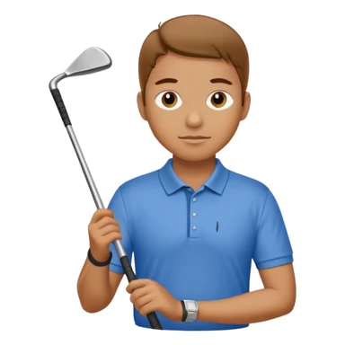 Good golfer sticker