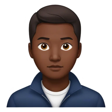 Asian man in New York sticker