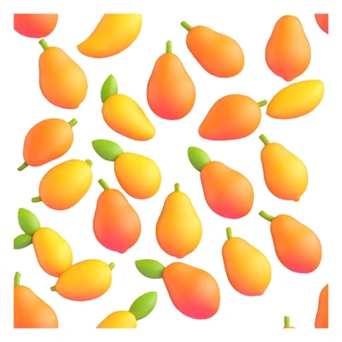 mango fruit sticker