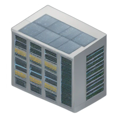 data center being efficient sticker