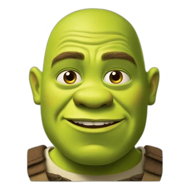 Shrek asombrado sticker