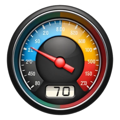 animated speedometer emoji sticker