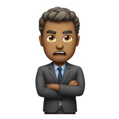 Angry teacher sticker