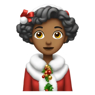 blanca navidad sticker