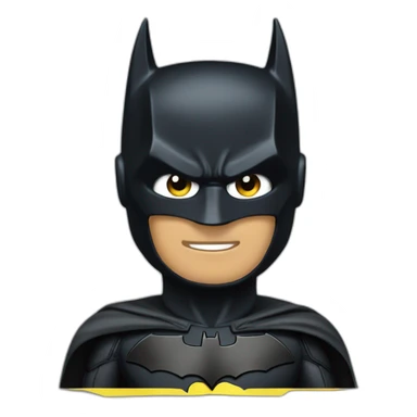 Gary Betman as batman sticker