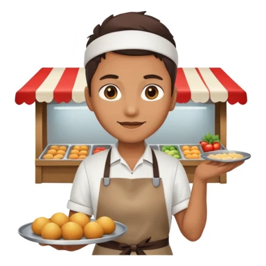 -night-market-vendor-pug sticker