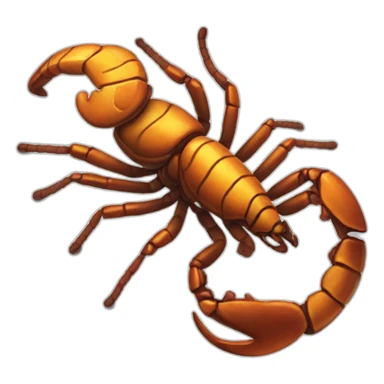 scorpio detailed sticker
