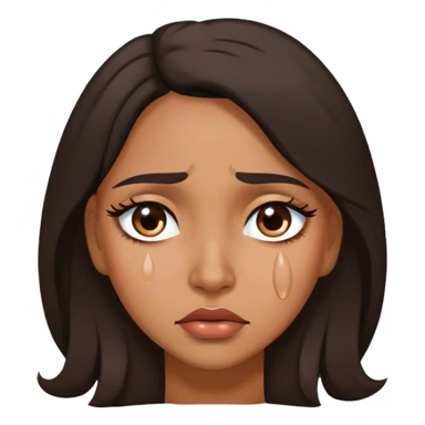 Tears in my latina eyes sticker