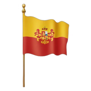 Francisco franco Spanish flag sticker