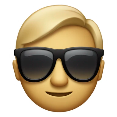 a buttcheek with sunglasses sticker