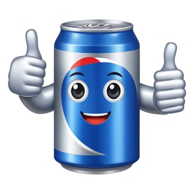 Pepsi thumbs up sticker