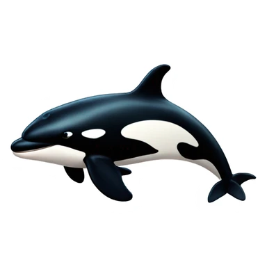 killer whale  sticker