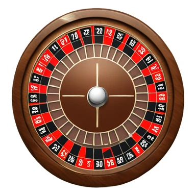 roulette wheel sticker