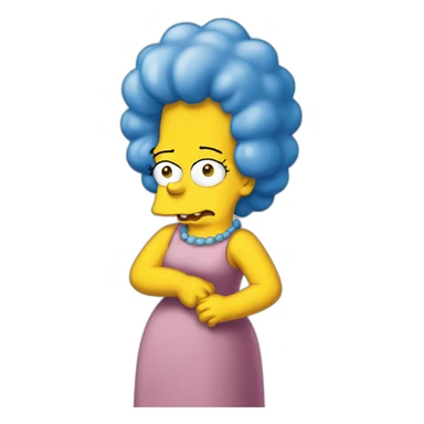 Marge simpsons sticker