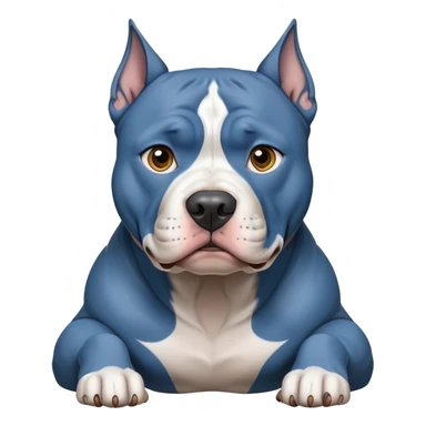 blue nosed pitbull  sticker