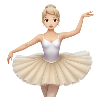 Ballerina adult woman sticker