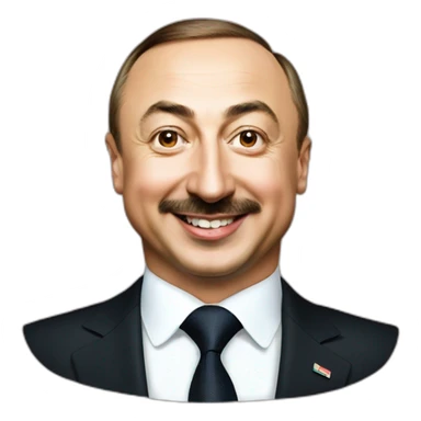 happy ilham aliyev sticker
