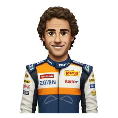 Lando Norris from F1 sticker