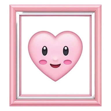 indtax pictures light pink frame  sticker