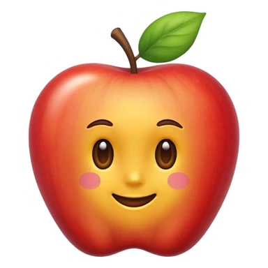 the word 'Innet' with each letter as a different apple-style emoji character sticker
