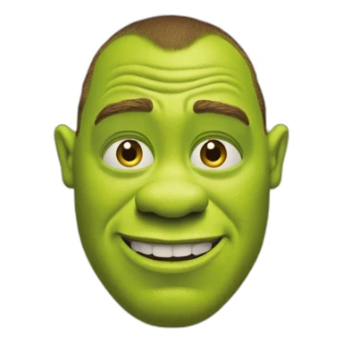 shrek filming a movie sticker