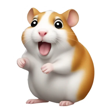 farting hamster sticker