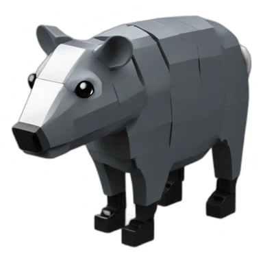 lego tapir sticker