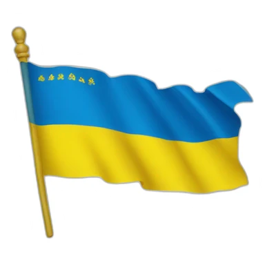 Flag of ukraine sticker