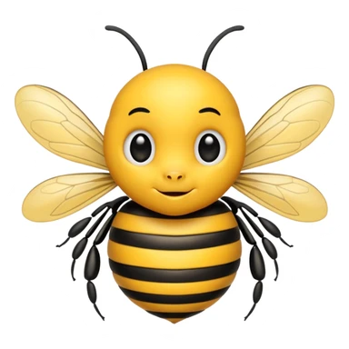 cute bee sticker