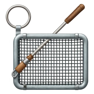 net with handle sticker