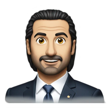 saad al hariri sticker